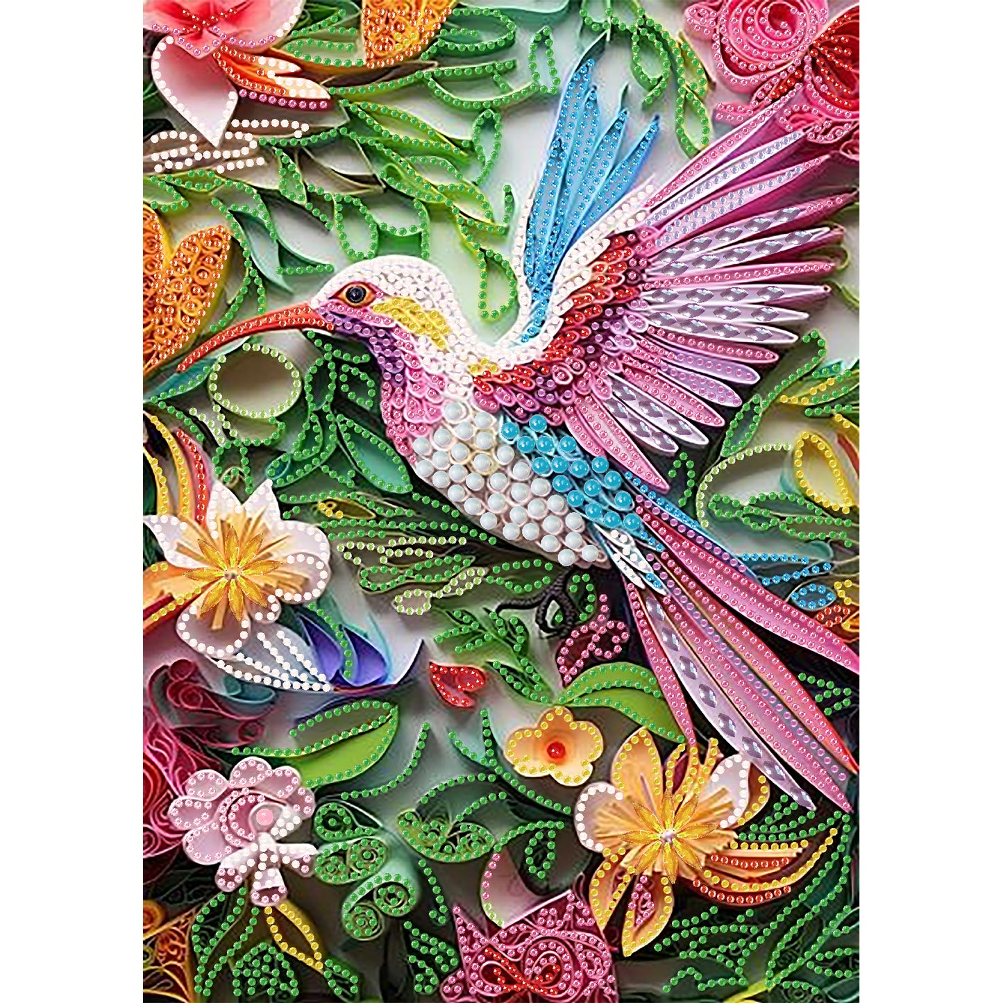 WGHJASDH Diamond Painting Adult Kits, Diamond Art Kits for Beginners, DIY Horse Diamond Painting for Home Wall Decoration 11.8" x15.7